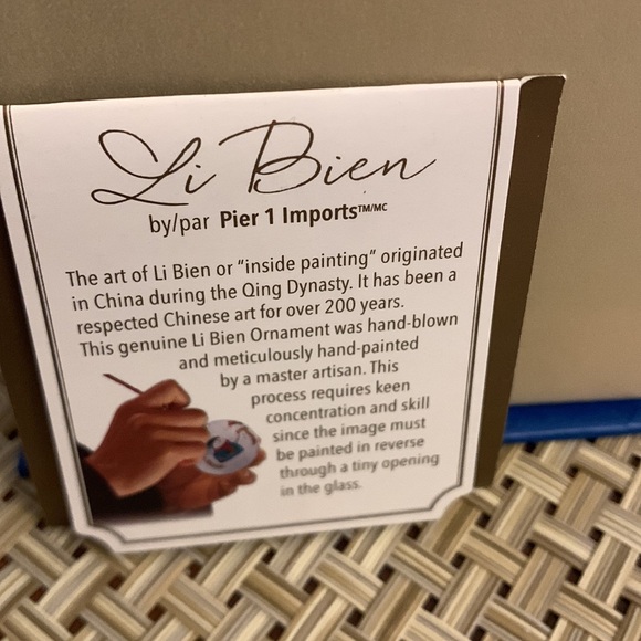 2017 Deer Reindeer Christmas Ornament Pier 1 Imports Li Bien Ornament - Picture 5 of 5